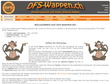 Tablet Screenshot of dfs-wappen.ch